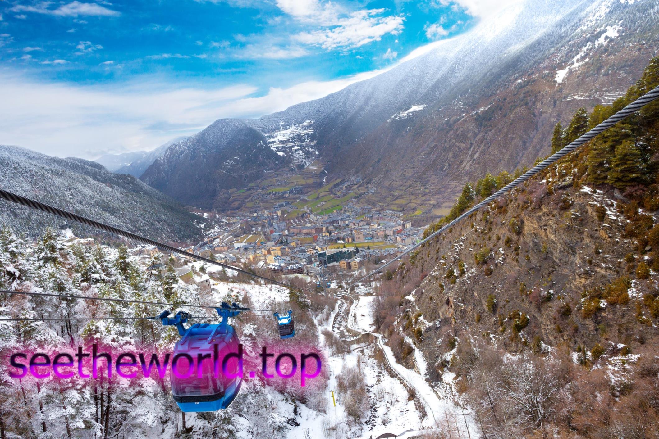 Ski resort Encamp (Encamp), Andorra