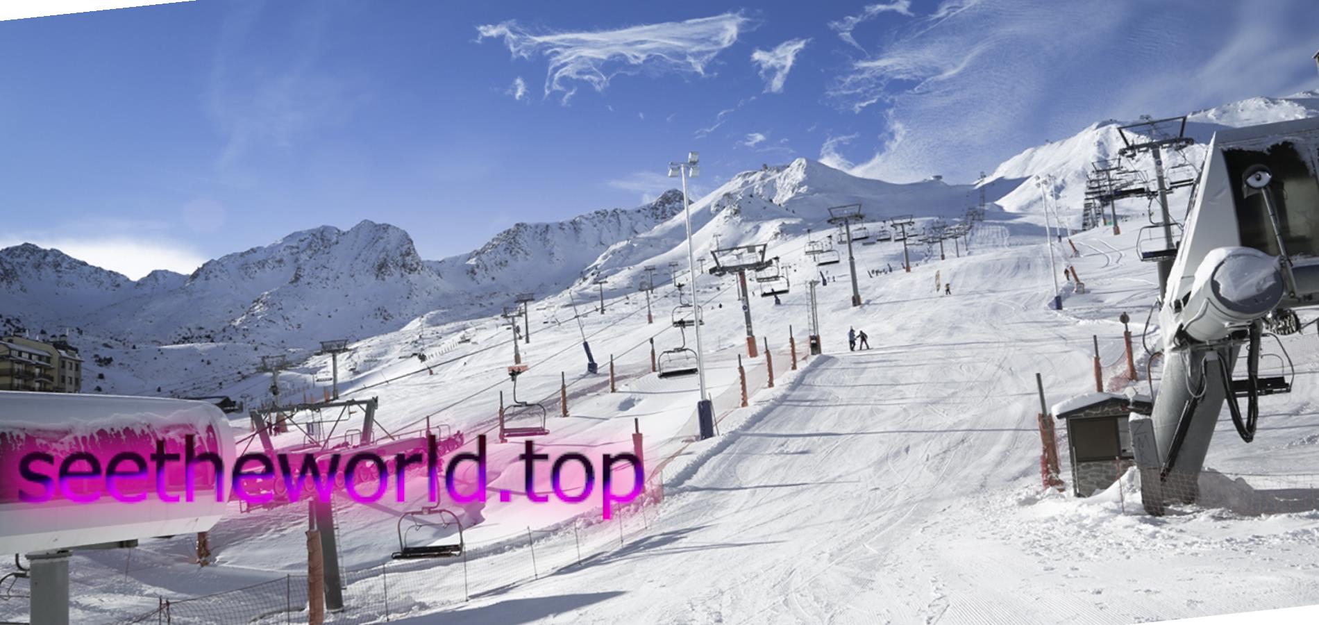 Ski resort Soldeu / El Tarter / Canillo (Soldeu / El Tarter / Canillo), Andorra