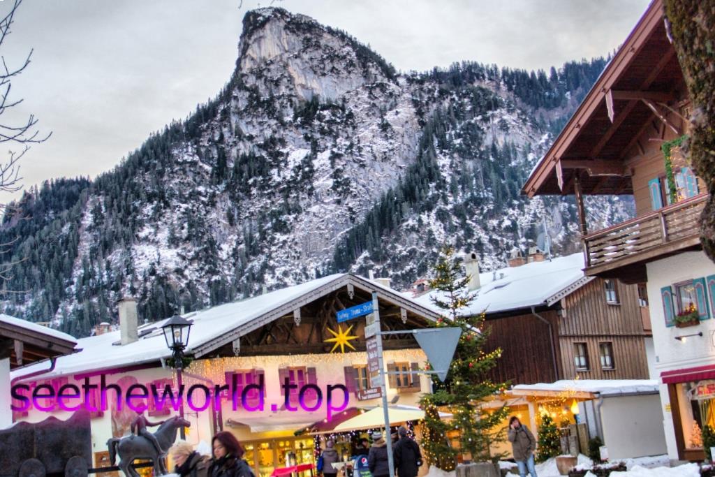Ski resort Oberammergau (Oberammergau), Germany