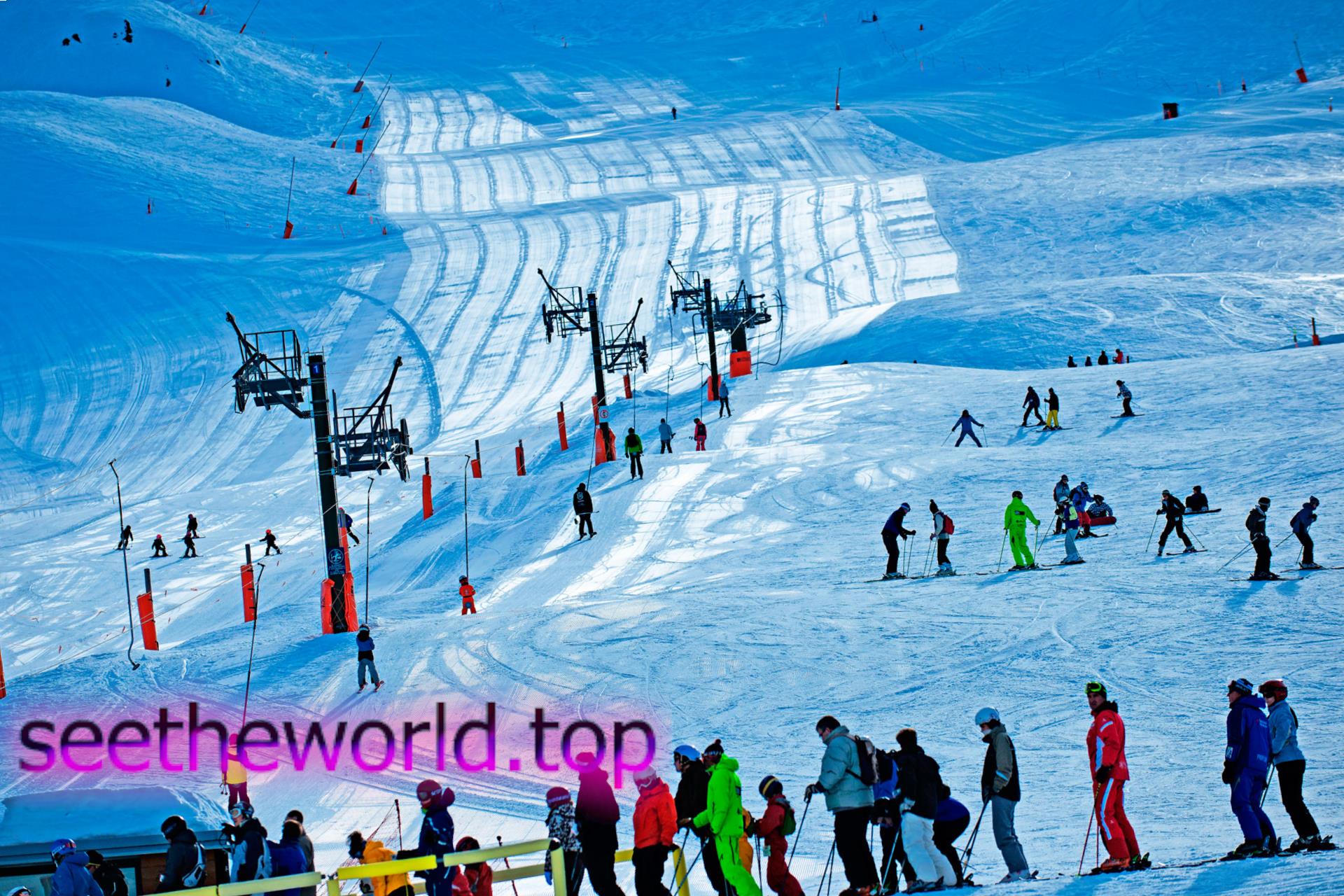 Ski resort Oberammergau (Oberammergau), Germany