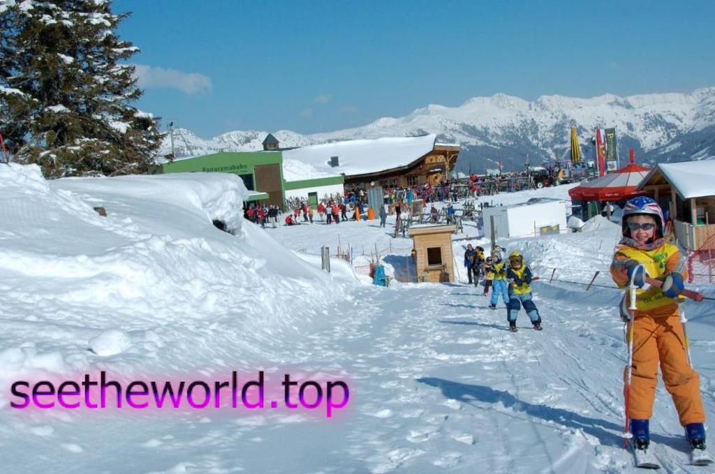 Ski resort Oberammergau (Oberammergau), Germany
