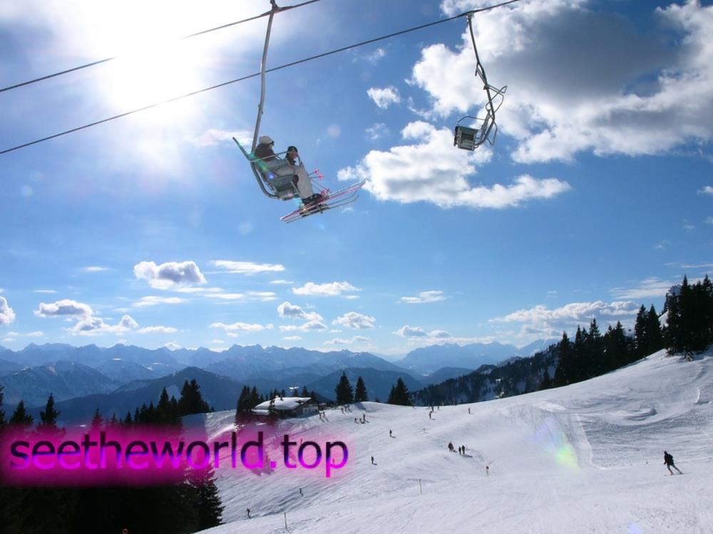 Ski resort Brauneck (Brauneck), Germany