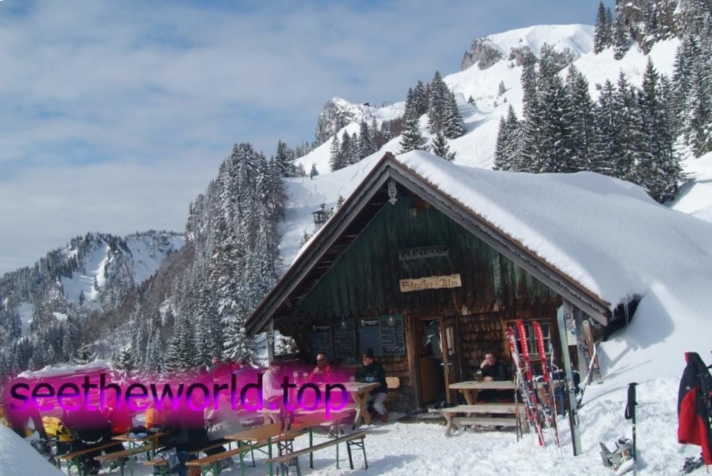 Ski resort Brauneck (Brauneck), Germany