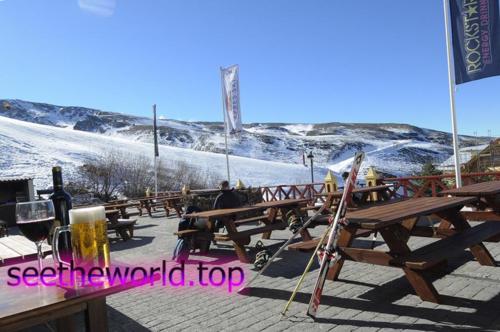 Ski resort Sierra Nevada (Sierra Nevada), Spain