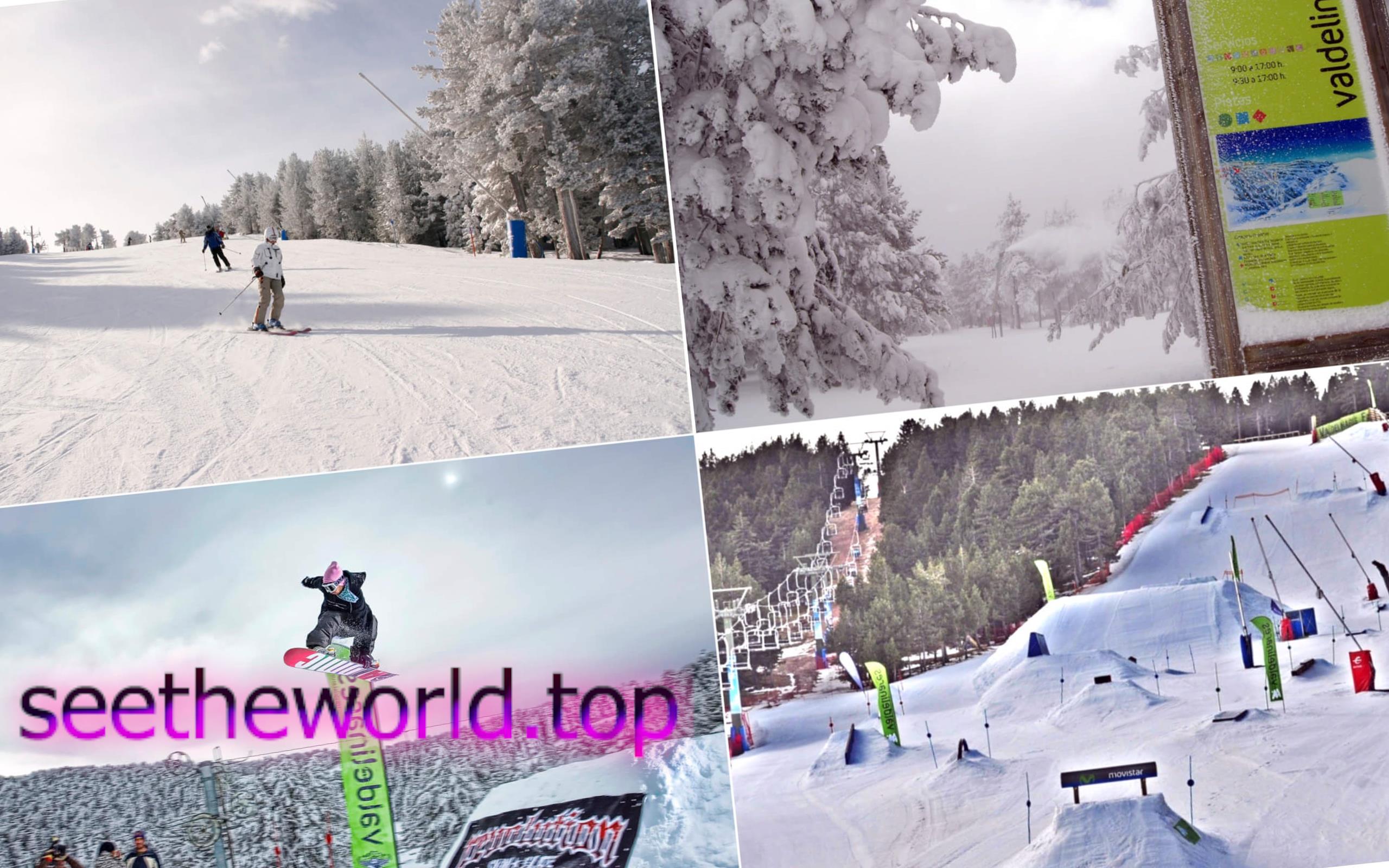 Ski resorts of Spain