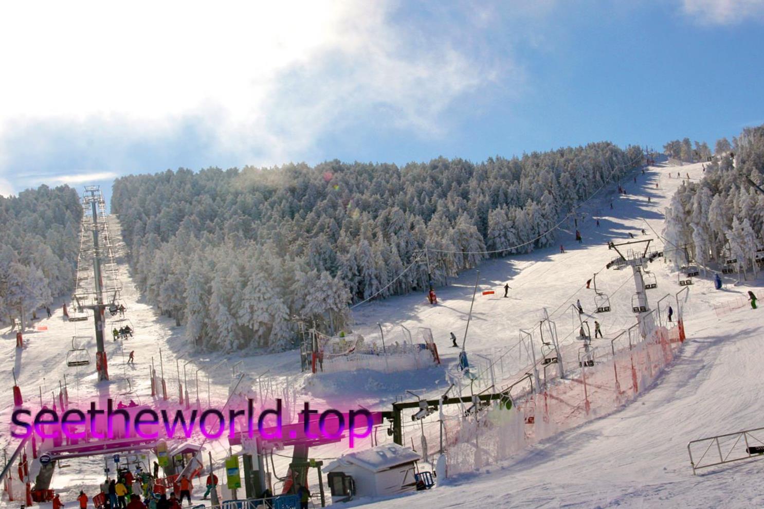 Ski resorts of Spain