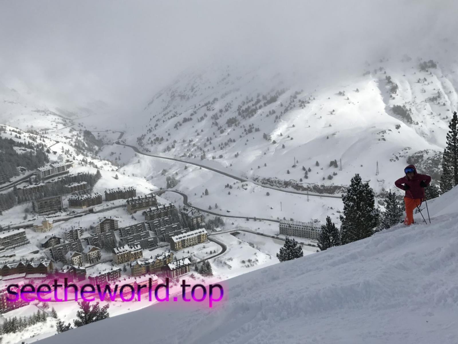 Candanchú ski resort, Spain