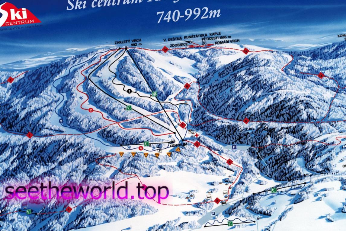 Skigebiete der Tschechischen Republik