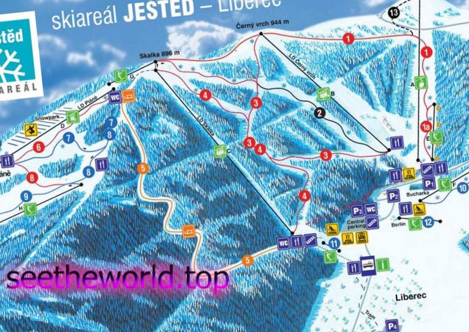 Skigebiete der Tschechischen Republik