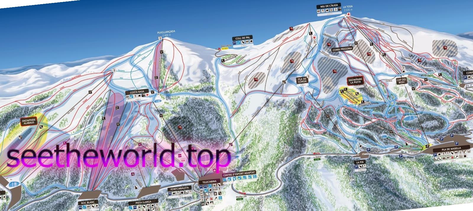 Skigebiet La Molina (La Molina), Spanien