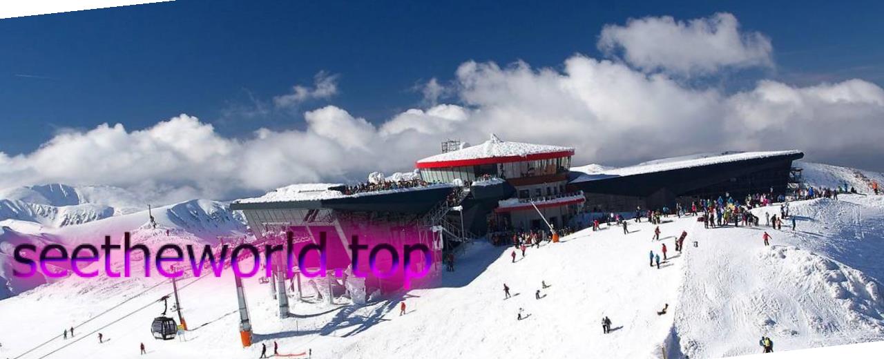 Ski resort Jasna, Slovakia