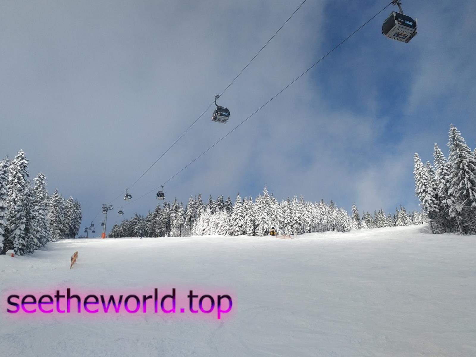 Chjornyj Dul skigebied, Tsjechië