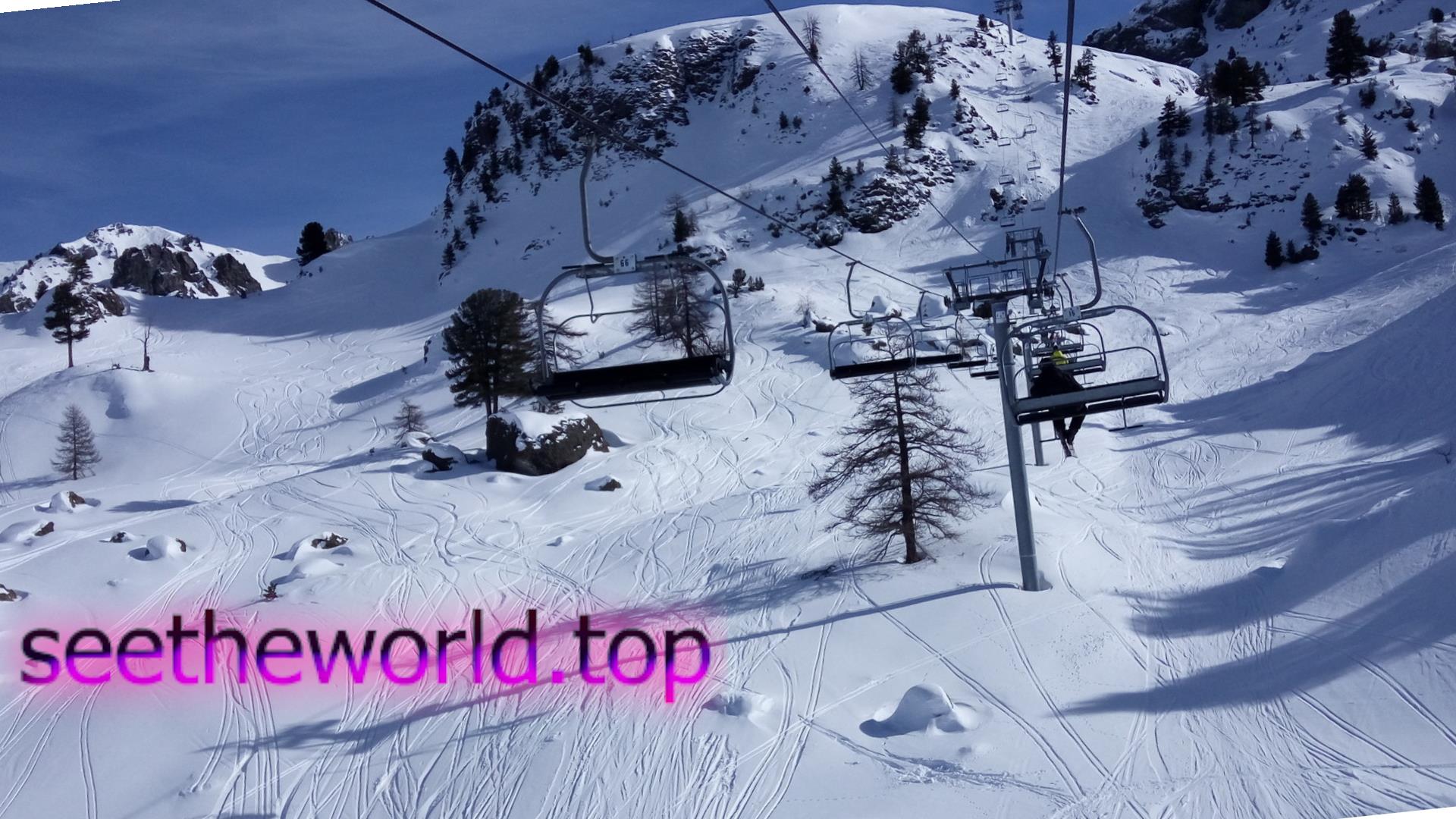 Ski resort Montgenèvre (Montgenèvre), France