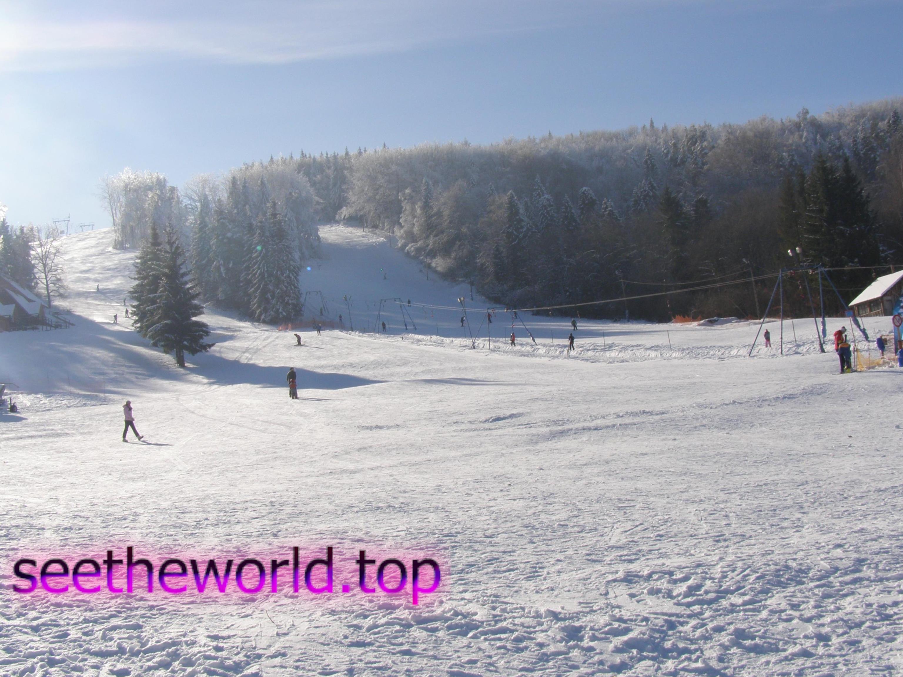 Ustrzyki Dolne ski resort, Poland