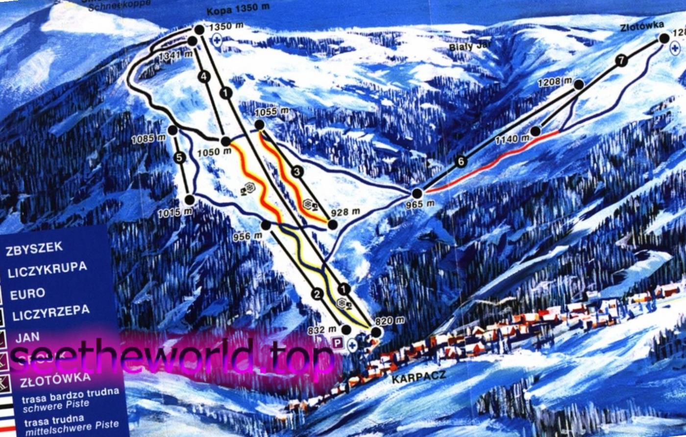 Ski resort Karpacz (Karpacz), Poland