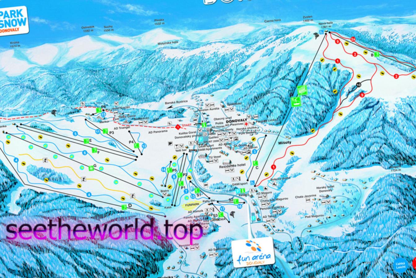Ski resorts of Slovakia