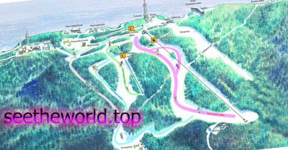 Ski resorts of Croatia