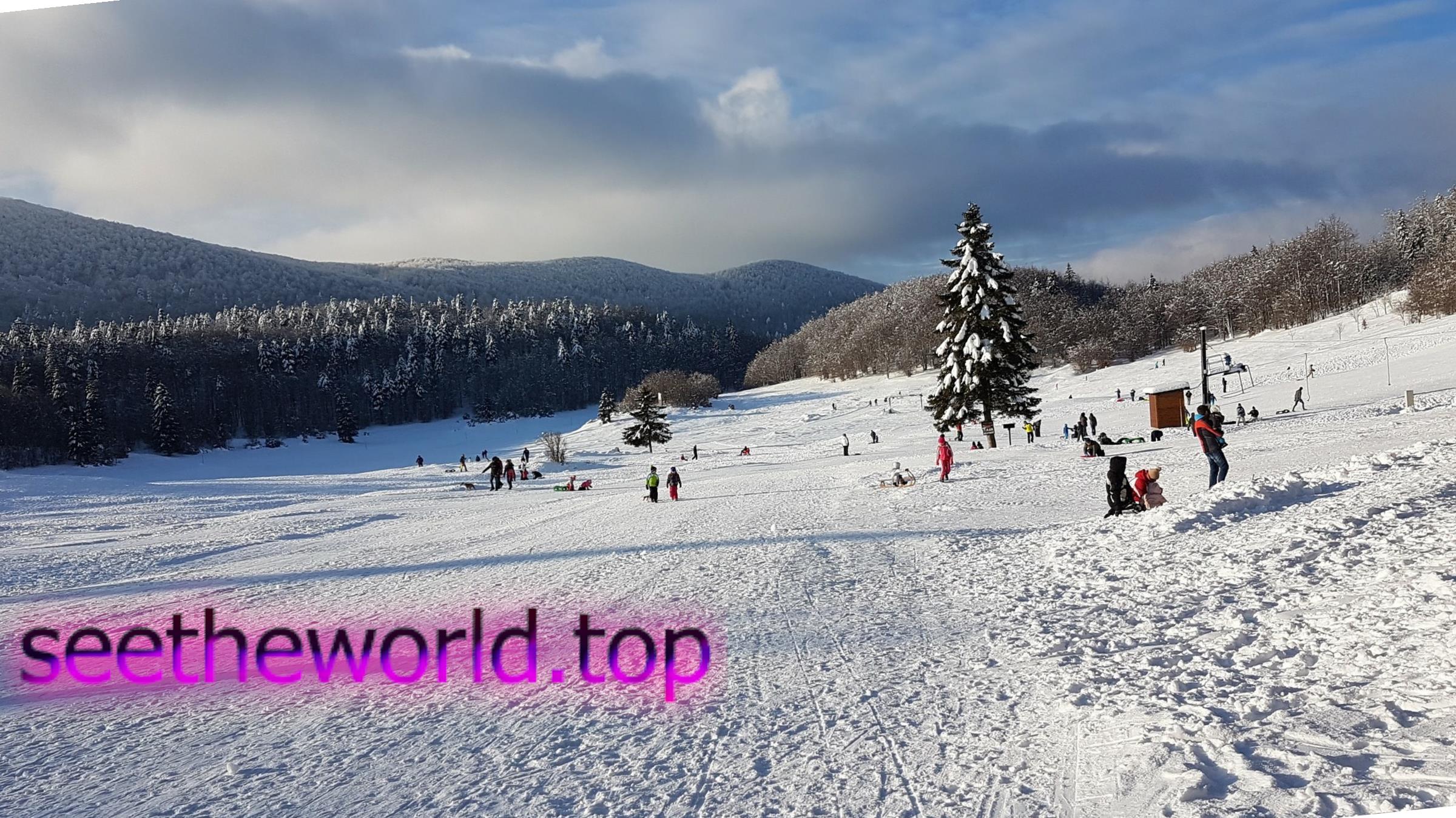 Ski resorts of Croatia