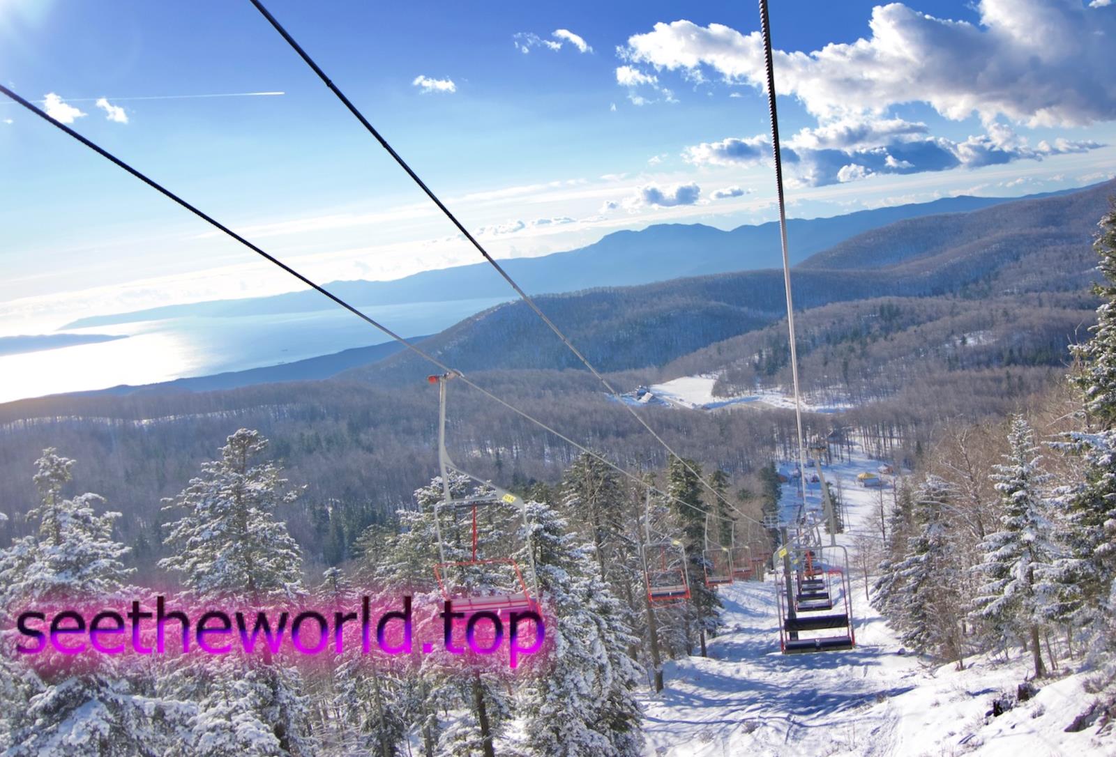 Ski resorts of Croatia