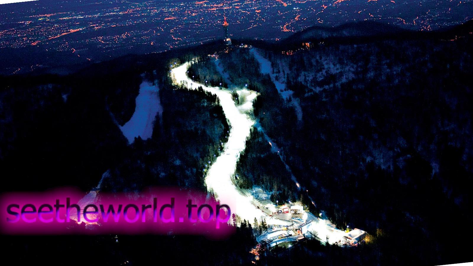 Sljeme ski resort, Croatia