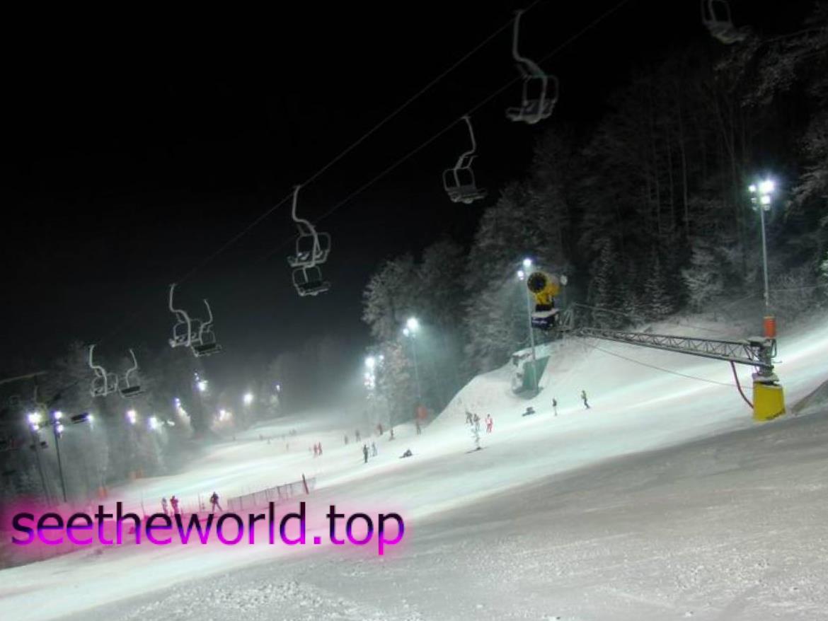 Sljeme ski resort, Croatia
