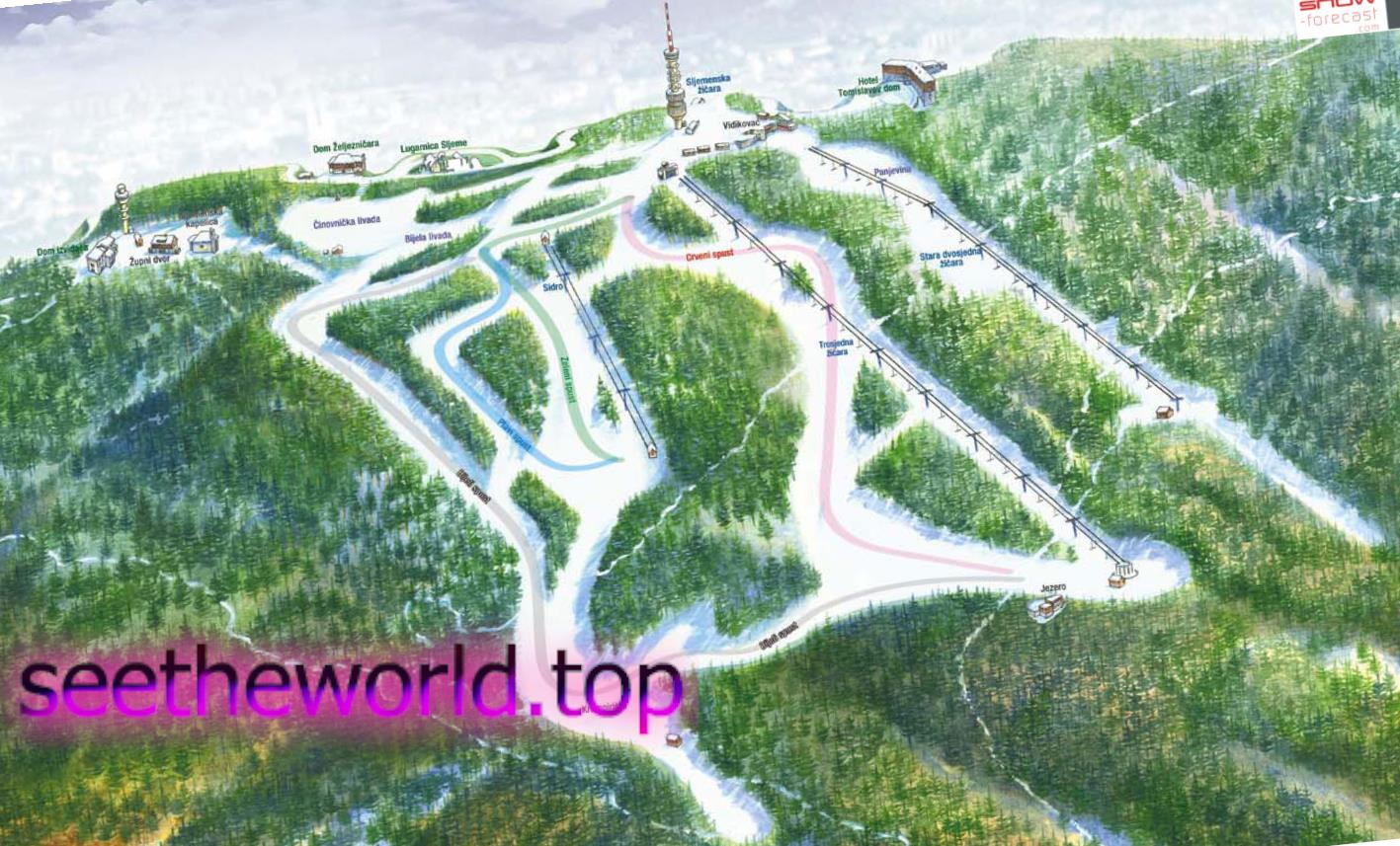 Sljeme ski resort, Croatia