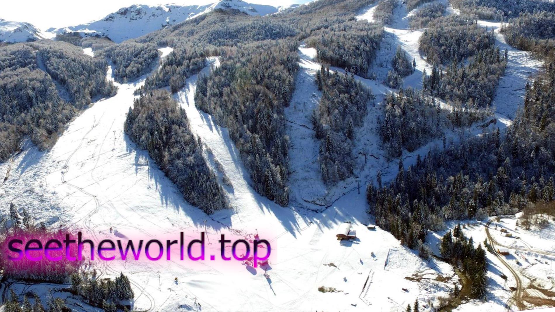 Ski resort Kolašin, Montenegro