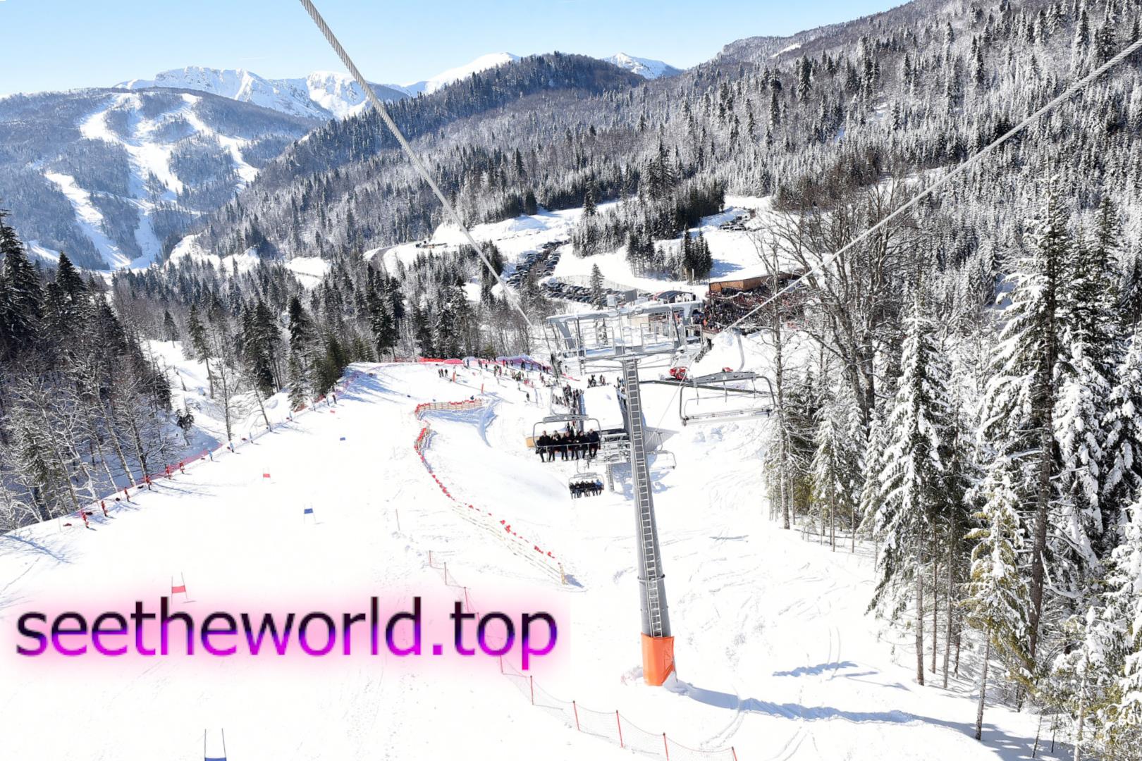 Ski resort Kolašin, Montenegro