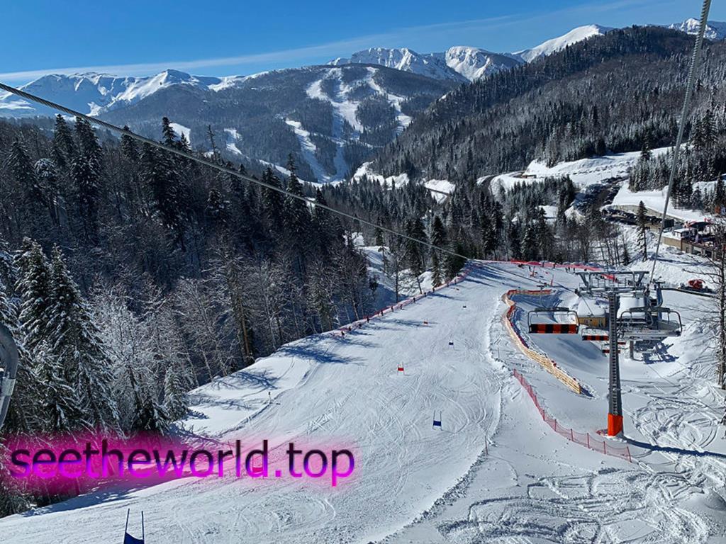 Ski resort Kolašin, Montenegro