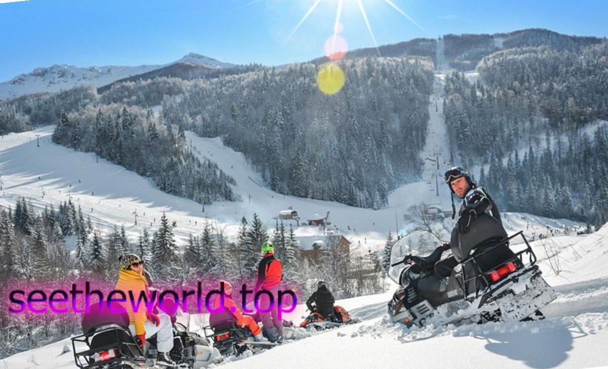 Ski resort Kolašin, Montenegro