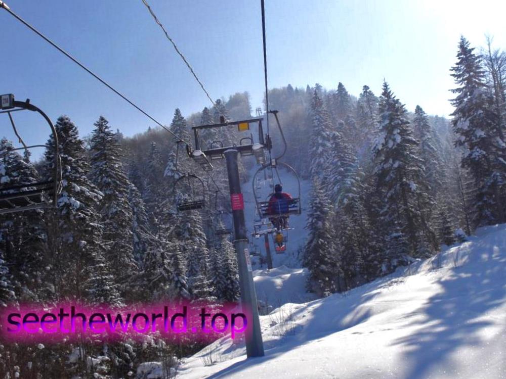 Ski resort Kolašin, Montenegro