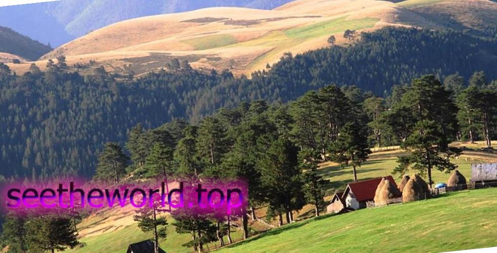 Ski resort Tornik-Zlatibor, Serbia