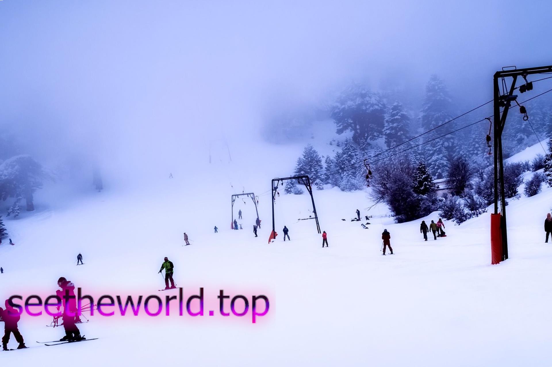 Ski resort Vasilitsa, Greece