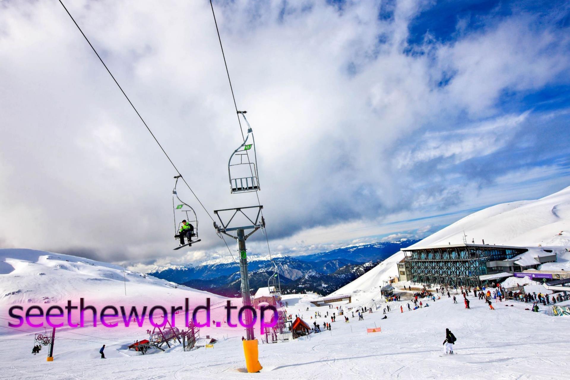 Ski resort Parnassos (Mount Parnassos - Fterolakka / Kellaria), Greece