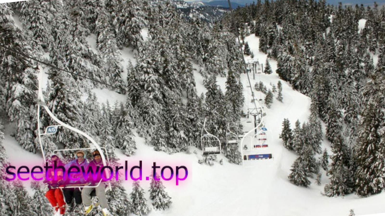 Ski resorts of Greece