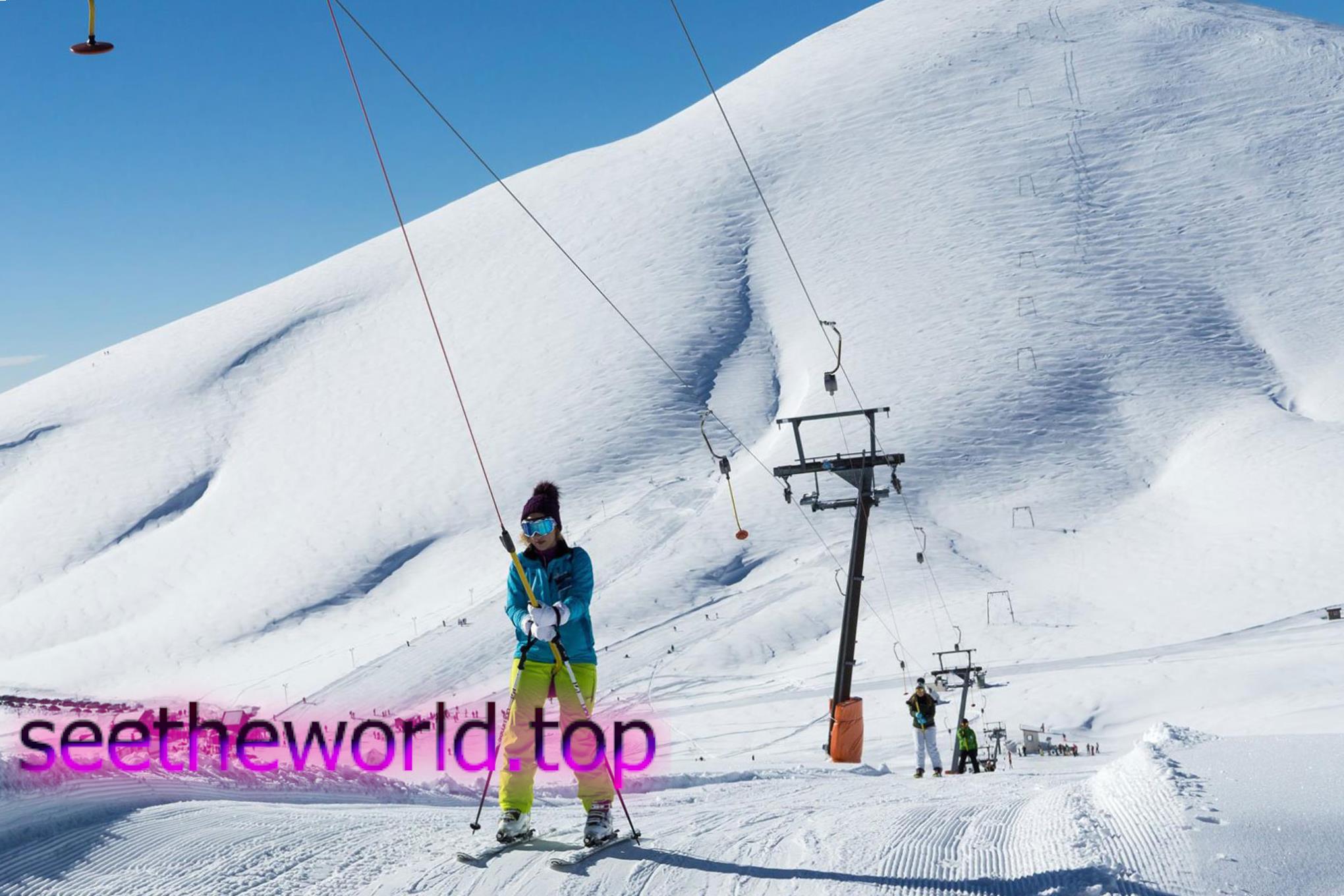 Ski resorts of Greece