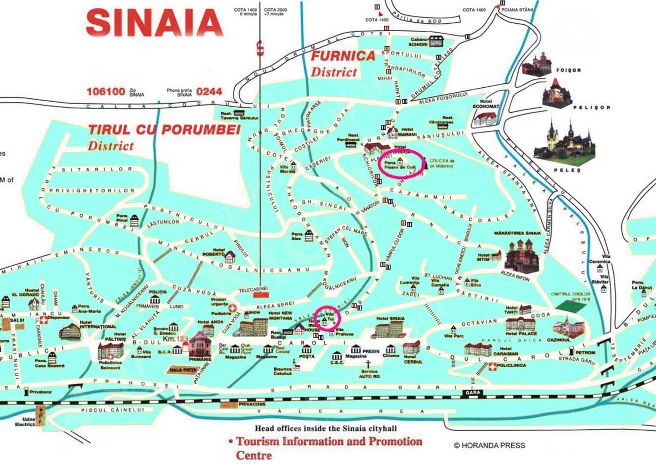 Гірськолижний курорт Сіная (Sinaia), Румунія