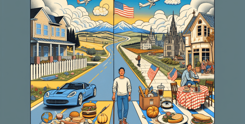 Navigating Life Between American Dreams and European Realities