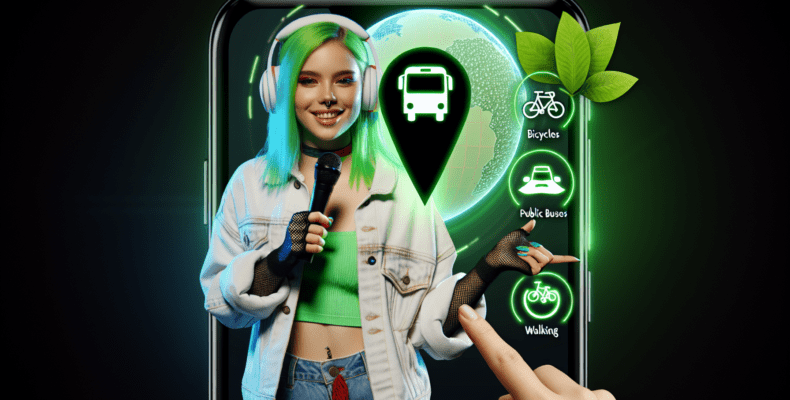 Billie Eilish Promotes Sustainable Travel with Google Maps