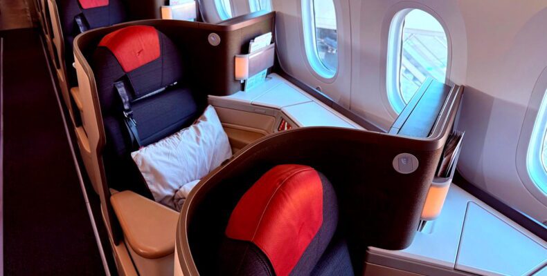 Austrian 787 Business Class: Culinary Delight in the Sky