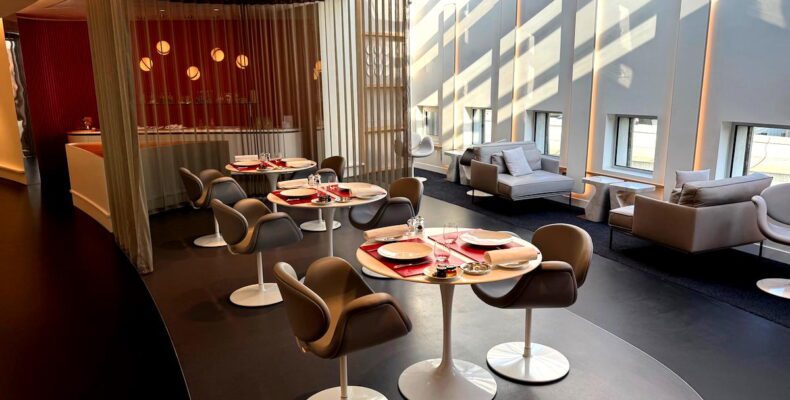 Luxurious Arrival at Air France Lounge