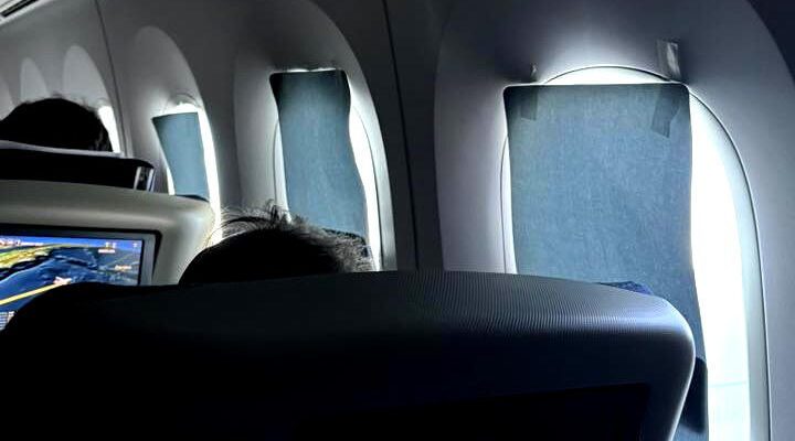 Creative Solutions for BA 787 Window Glitch
