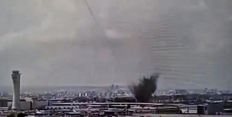 Missile Strikes Near Tel Aviv Airport