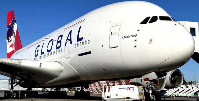 Global Airlines Launches Historic A380 Flight