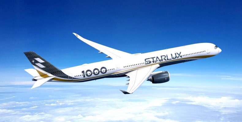 Starlux Expands Fleet with A350-1000 Order