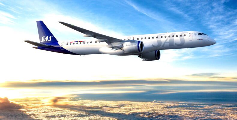 SAS Expands Fleet with 55 E195-E2s