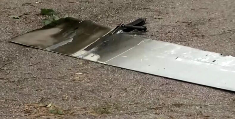 Boeing 737 Flap Lands in Raleigh Driveway
