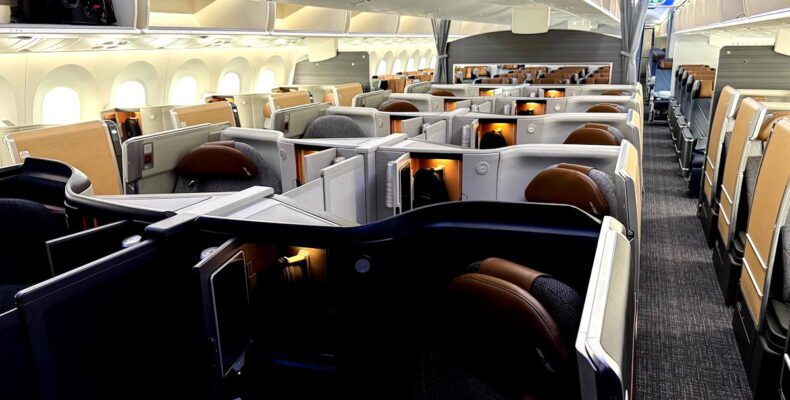 Luxurious Comfort: American's 787 Business Class