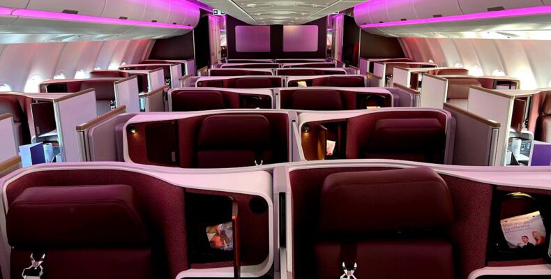 Luxurious Pajamas in Business Class Airlines